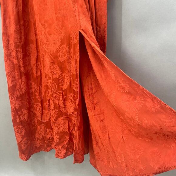 B37 Love Whit Jacquard Midi Dress Womens Medium Long Sleeves - Picture 4 of 7